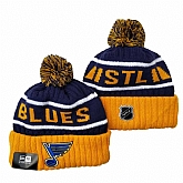 St. Louis Blues Team Logo Knit Hat YD (3)